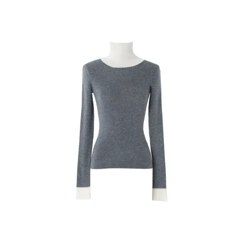 SOON FLOWER Свитер Женский Серый