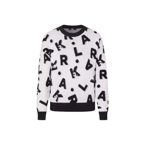 Karl Lagerfeld Свитер Женские Черный Белый