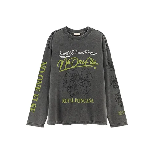 NO ONE ELSE T-Shirt Женская Угольный Серый