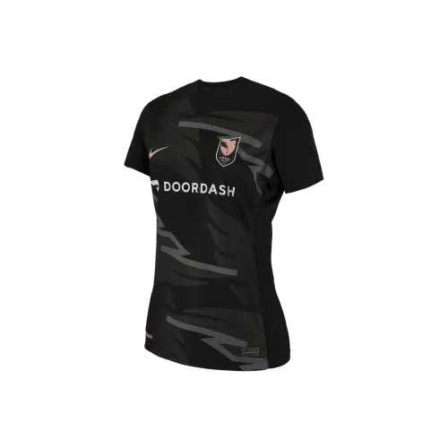 NIKE Черные Женские Футболки