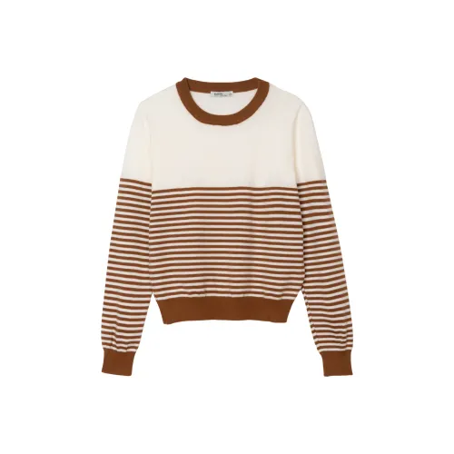 FAWENXIANGZI Свитер Женский Карамельный Белый