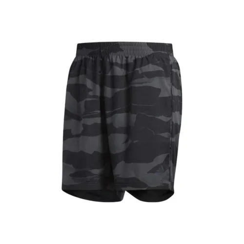 Adidas Повседневные шорты Мужские Черный Серый