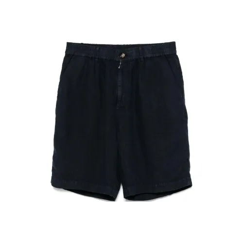 BRUNELLO CUCINELLI Черные Мужские Повседневные Шорты