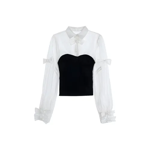 PP Белые Женские Рубашки