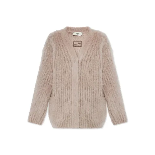 FENDI FW22 Трикотаж Женский Бежевый