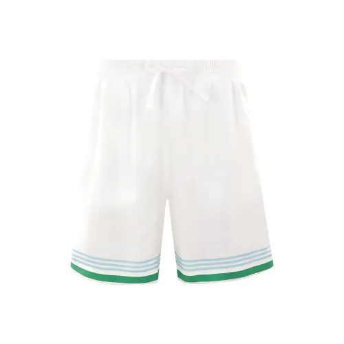 CASABLANCA FW24 Повседневные шорты Мужские Белые