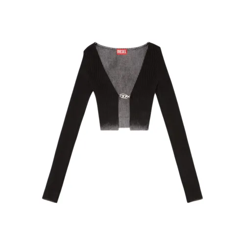 DIESEL FW24 Трикотаж Женский Черный