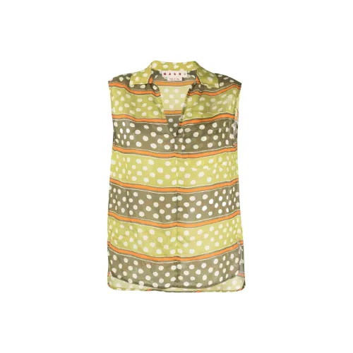 MARNI Зеленые Женские Рубашки