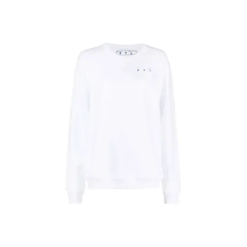 Off Белый SS21 Белый Женские Свитшоты