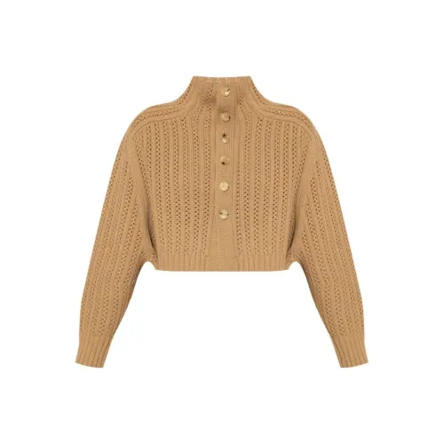 MaxMara Трикотаж Женский Верблюжий Коричневый