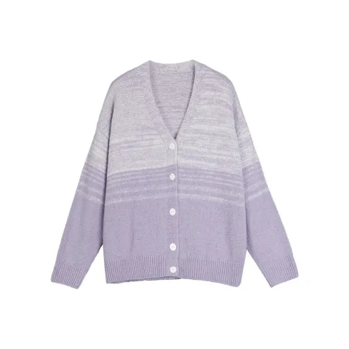 ELLE Свитер Женский Светло-фиолетовый