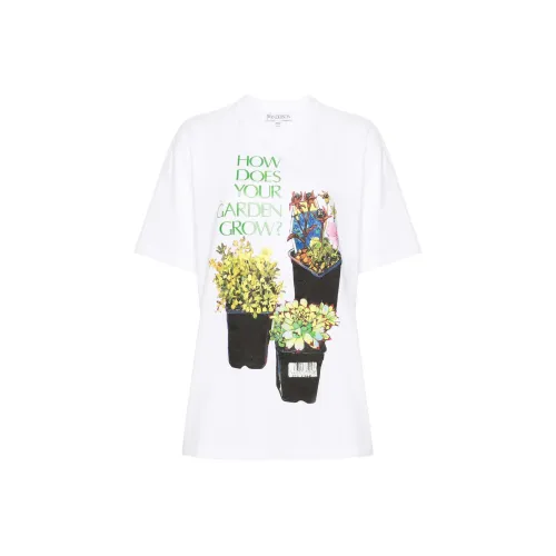 JW Anderson Белые Женские Футболки