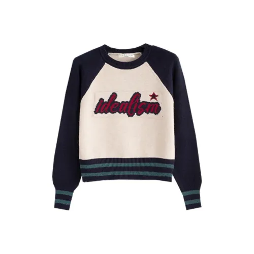 Tonlion Свитер Женский Темно-Синий