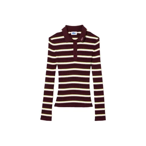 LACOSTE Collaboration X Netflix Co Бренд Красный Женские Свитеры