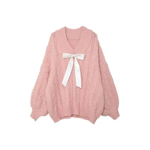 PAIN OR PLEASURE Свитер Женский Розовый