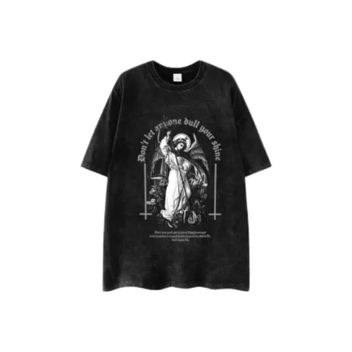 KEAB Т-рубашка с оборванным рукавом женская черная