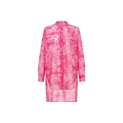 Dior Quarterly New Products Розовые Женские Рубашки