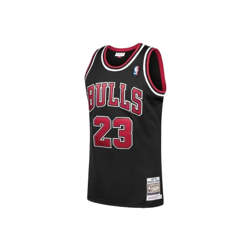 NBA Chicago Bulls 1997 Альтернативный Аутентичный Баскетбольный Джерси Мужской Черный