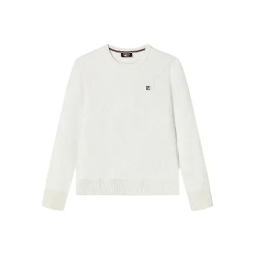 FILA Паровой белый Женские Свитеры