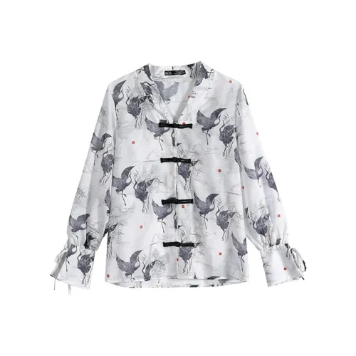 JK&JS Многоцветные Женские Рубашки