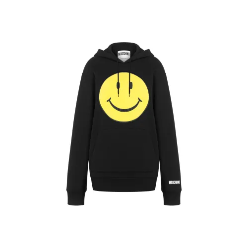 MOSCHINO Толстовка Женская Черная