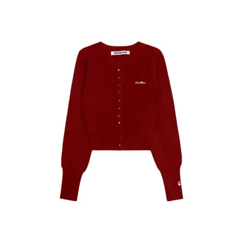 BADBLOOD SS25 Свитер Женский Красный