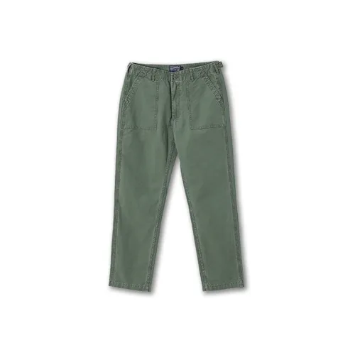 KORAKUBLUE Повседневные брюки Унисекс Армейский зеленый