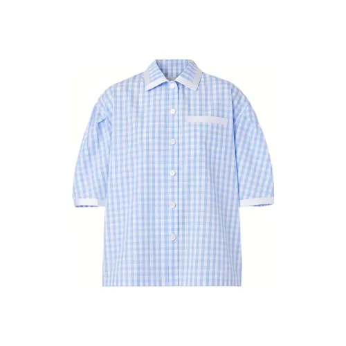 Burberry Синие Женские Рубашки