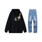 Чёрный + Винтажный синий