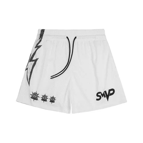 BKCXZICE Баскетбольные шорты Унисекс Белый