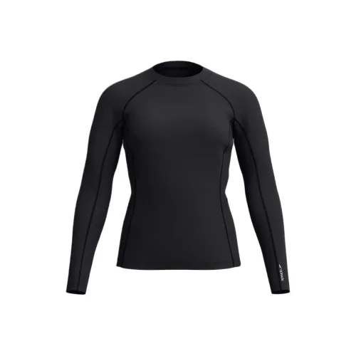 Speedo Рукав реглан T-рубашка Женская Черная