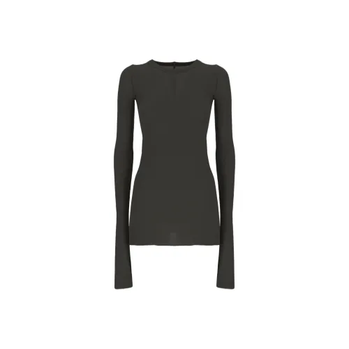RICK OWENS Серые Женские Т-рубашки