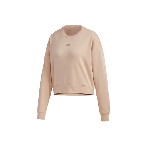 Adidas Толстовка Женская Жемчужно-Розовая