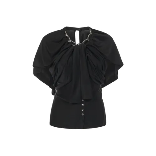 Paco Rabanne Черные Женские Рубашки