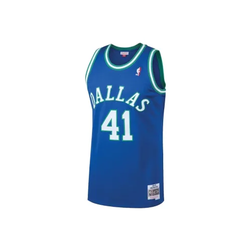 NBA x MITCHELL NESS Баскетбольная Джерси Dallas Mavericks Мужская Синяя