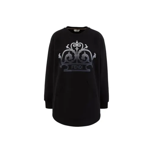 FENDI Черные Женские Свитшоты