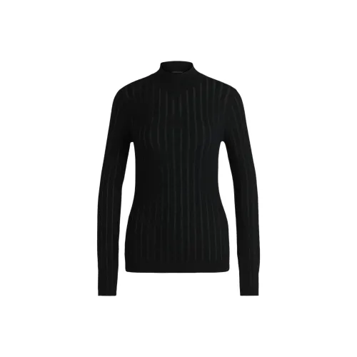 HUGO BOSS Черные Женские Свитеры