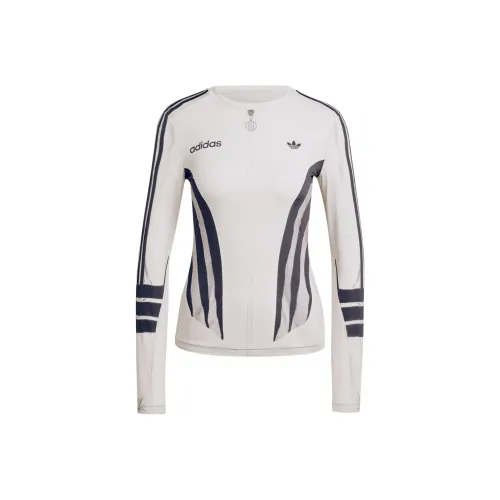 Adidas Originals Atlanta Стандартная футболка Женская Белая Черная