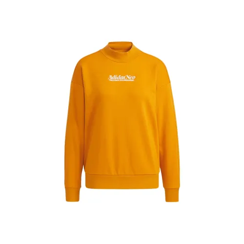 ADIDAS NEO Апельсиновые Женские Свитшоты