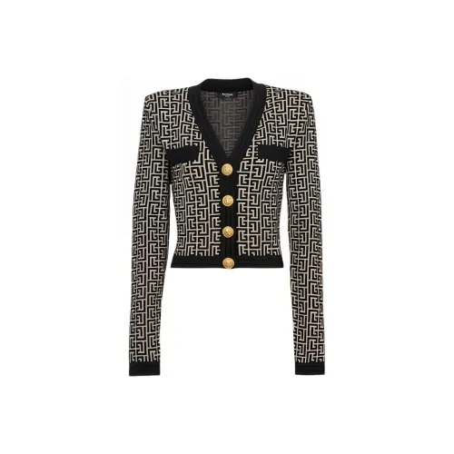 BALMAIN Черный Женский Трикотаж