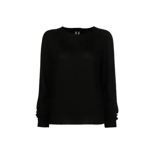 RICK OWENS Черный Женские Кашемировые Свитеры