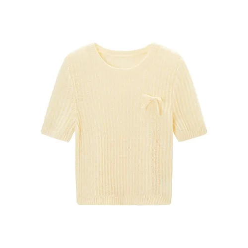 LEDIN Светло-желтый в наличии Женская трикотажная одежда