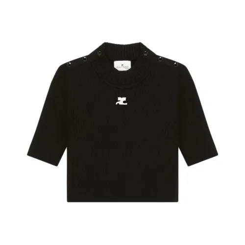 COURREGES Черные Женские Свитеры