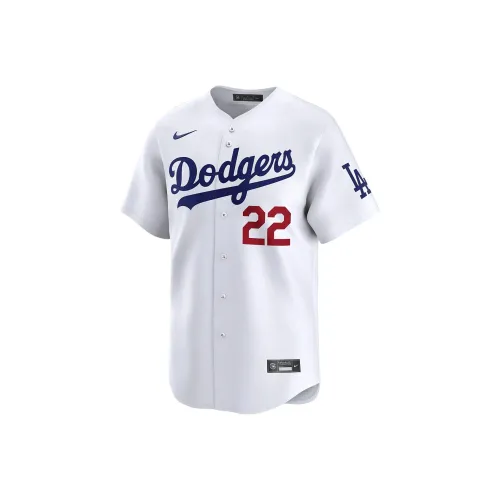 Nike Clayton Kershaw Los Angeles Dodgers Футбол Джерси Мужской Белый