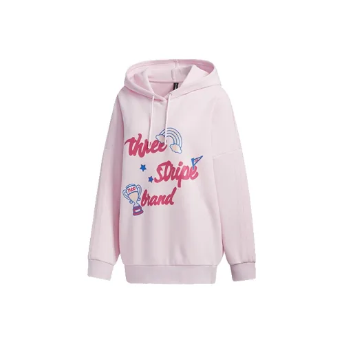 ADIDAS NEO Прозрачный Розовый Женские Свитшоты