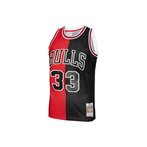 NBA Chicago Bulls Mitchell Ness SCOTTIE Pippen Баскетбольная Джерси Мужская Красная