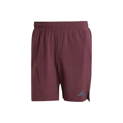 Adidas Повседневные шорты Мужские Темно-красные