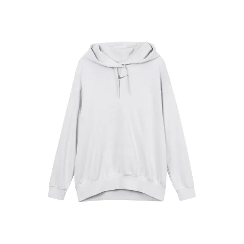 NIKE Свет Серебристо-серый Женские Свитшоты