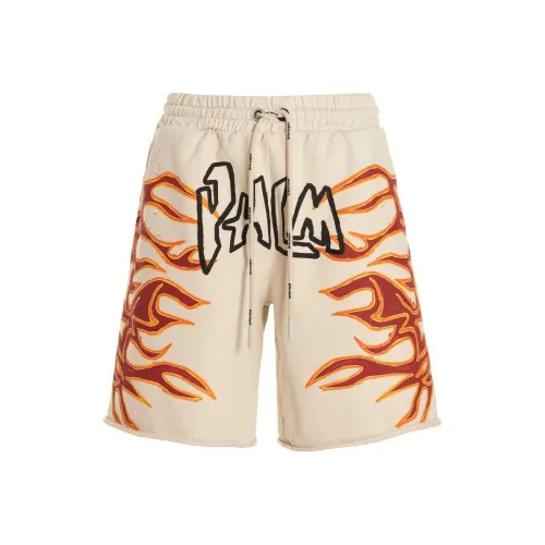 PALM ANGELS Повседневные шорты Мужские Бежевые