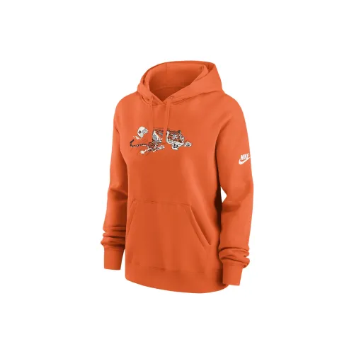 nike x NFL CincinnatiClub Толстовка Женская Апельсин